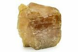 Tabular Golden Barite Crystal - Xiefang Mine, China #242575-1